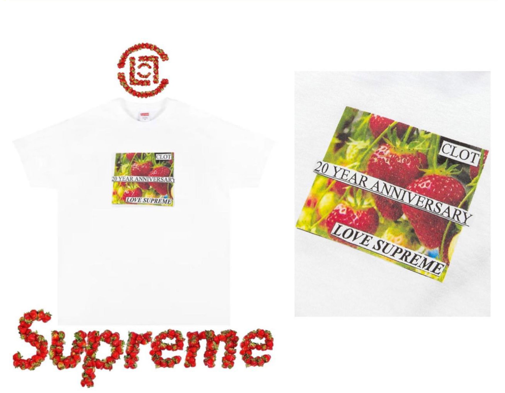 CLOT x SUPREME 聯名TEE 抽獎詳情