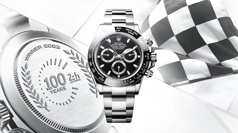 ROLEX "24 HOURS OF LE MANS" 100 周年版本 DAYTONA 轉售價上升 288 %