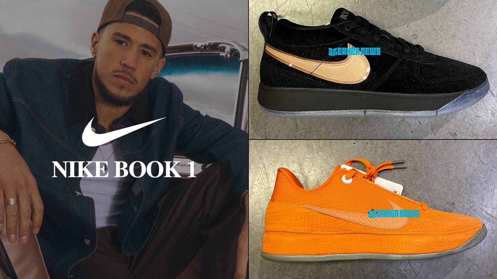 NBA 球星 DEVIN BOOKER 於 IG 發佈與 NIKE 首雙簽名球鞋 BOOK 1 預告