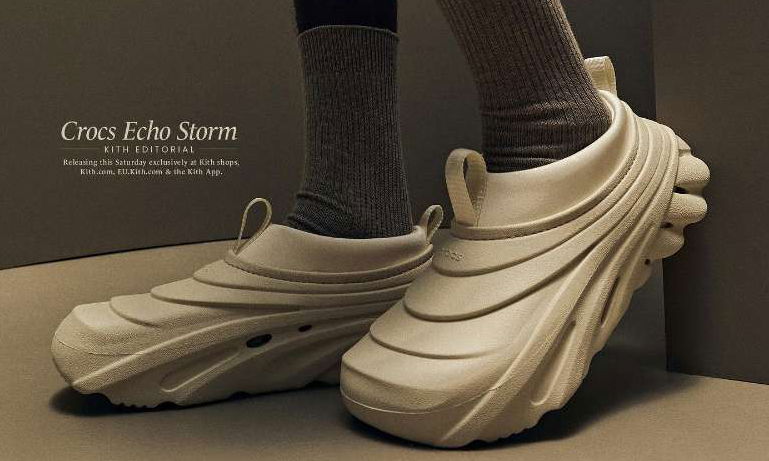 KITH x CROCS ECHO STORM 官方造型照及發售詳情