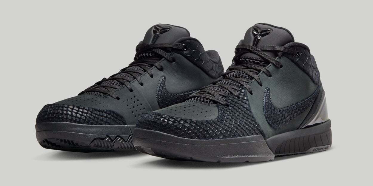 KOBE 4 PROTRO "BLACK MAMBA" 官方高清細節圖及發售詳情