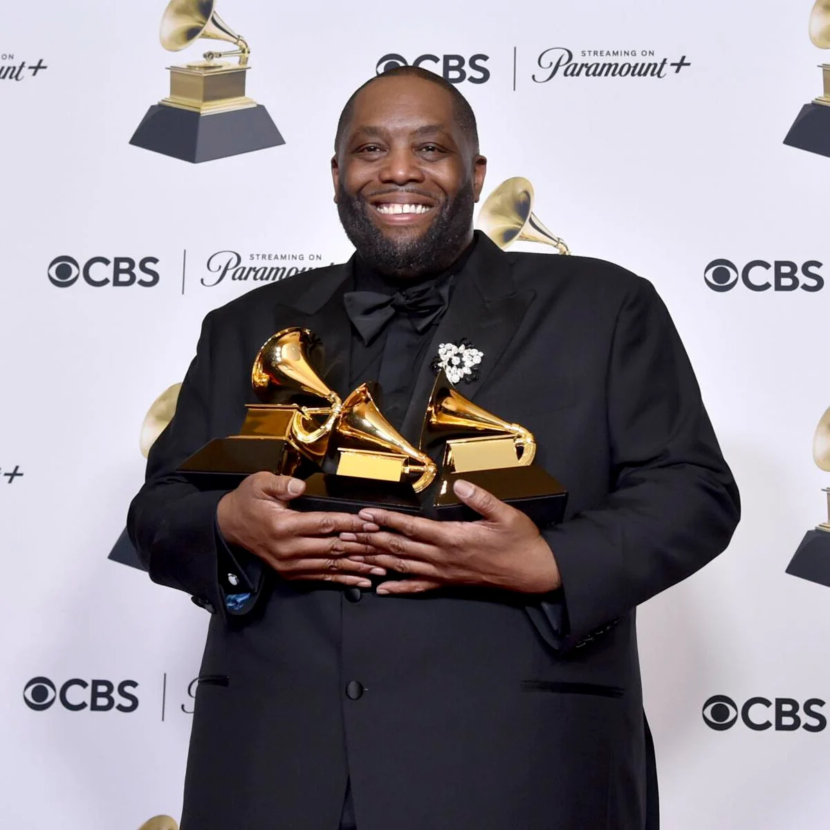 RAPPER KILLER MIKE 於格林美頒獎禮獲獎後被警方鎖上手銬帶走