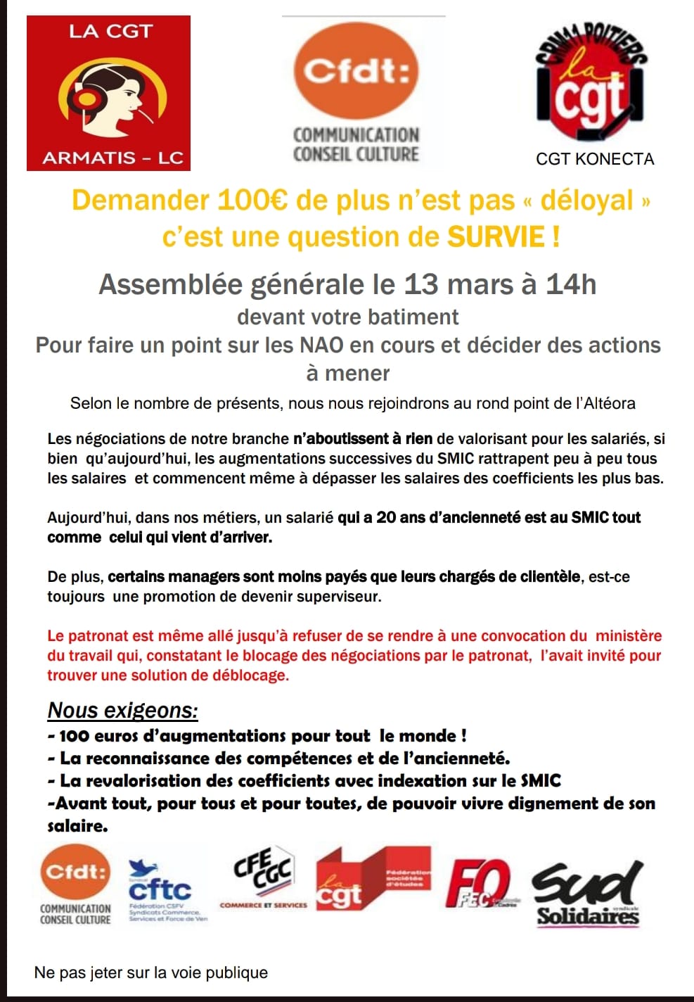 Assemblée générale 13 mars 2024