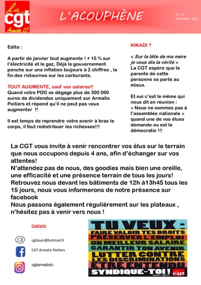 Acouphene Novembre 2022