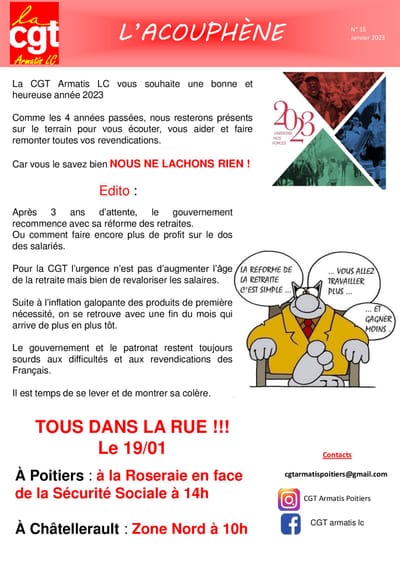 Acouphène janvier 2023