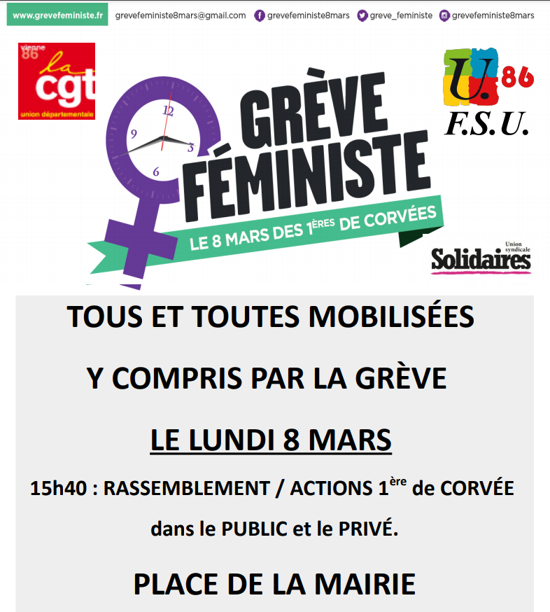 Journée internationale de lutte pour les droits des femmes