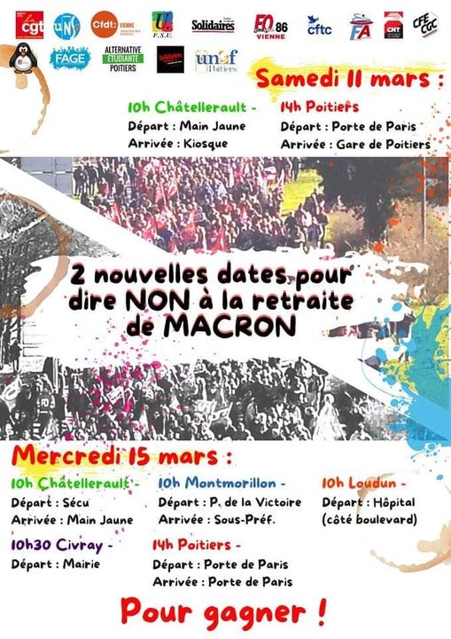 manifestation anti reforme retraite