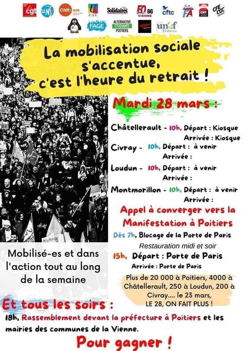 manif anti reforme des retraites