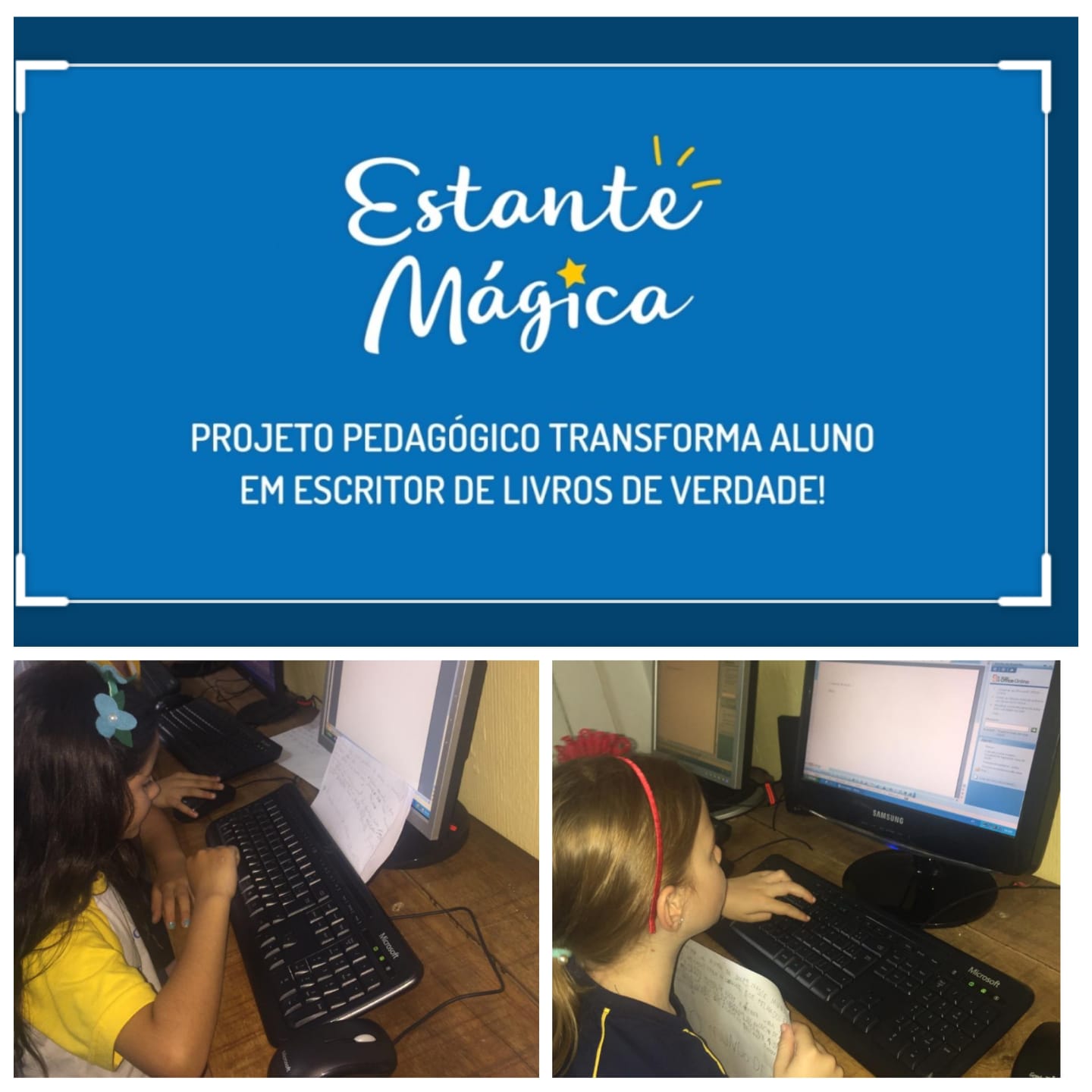 Sou escritor!