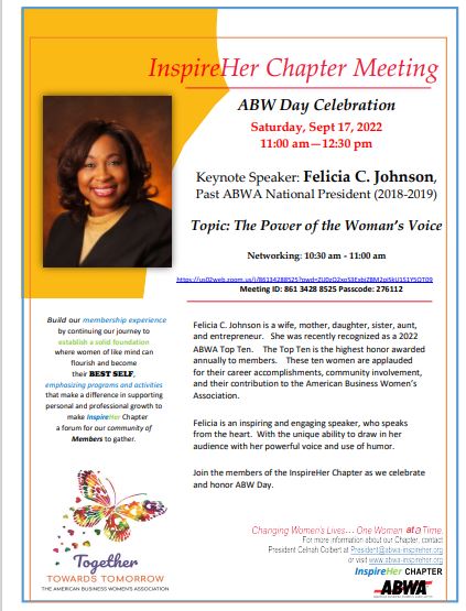 September 2022 Program Meeting