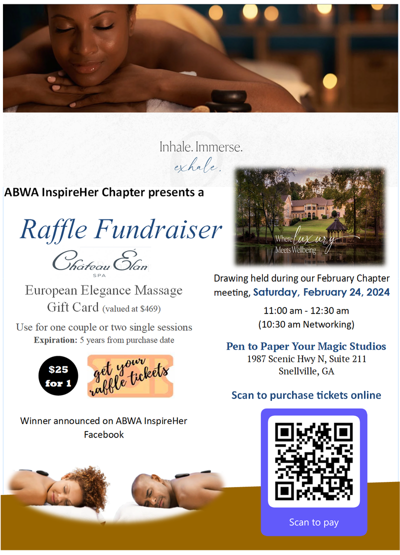 Chateau Elan Raffle Fundraiser
