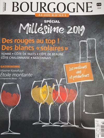 2019 Millésime exceptionnel