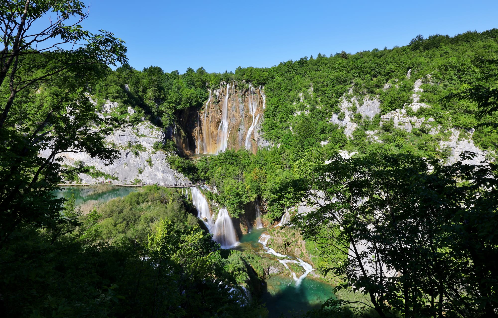 Plitvicer Seen - Großer Wasserfall - Kroatien