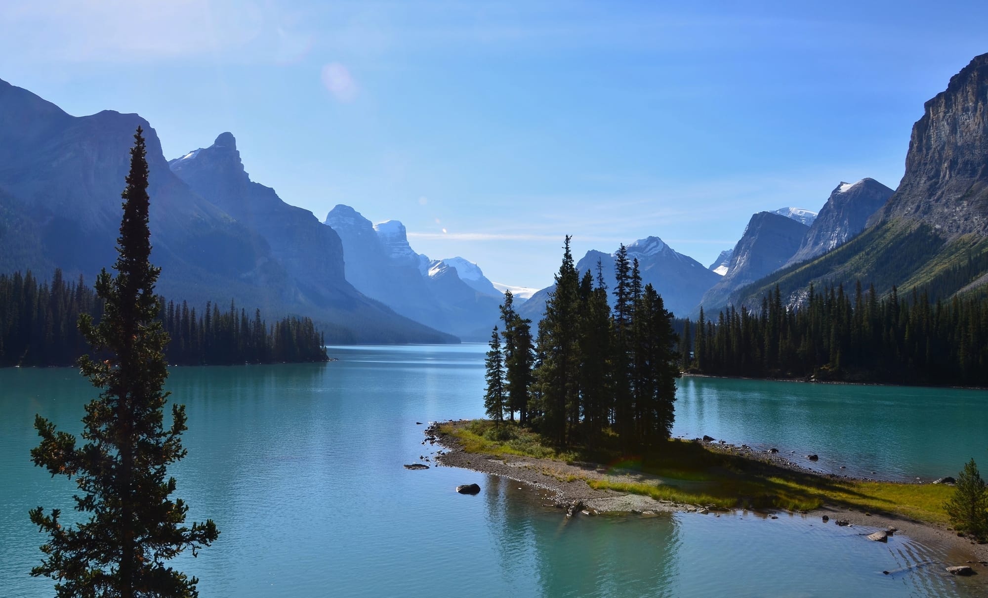 Spirit Island - Maligne Lake - Jasper National Park - Alberta