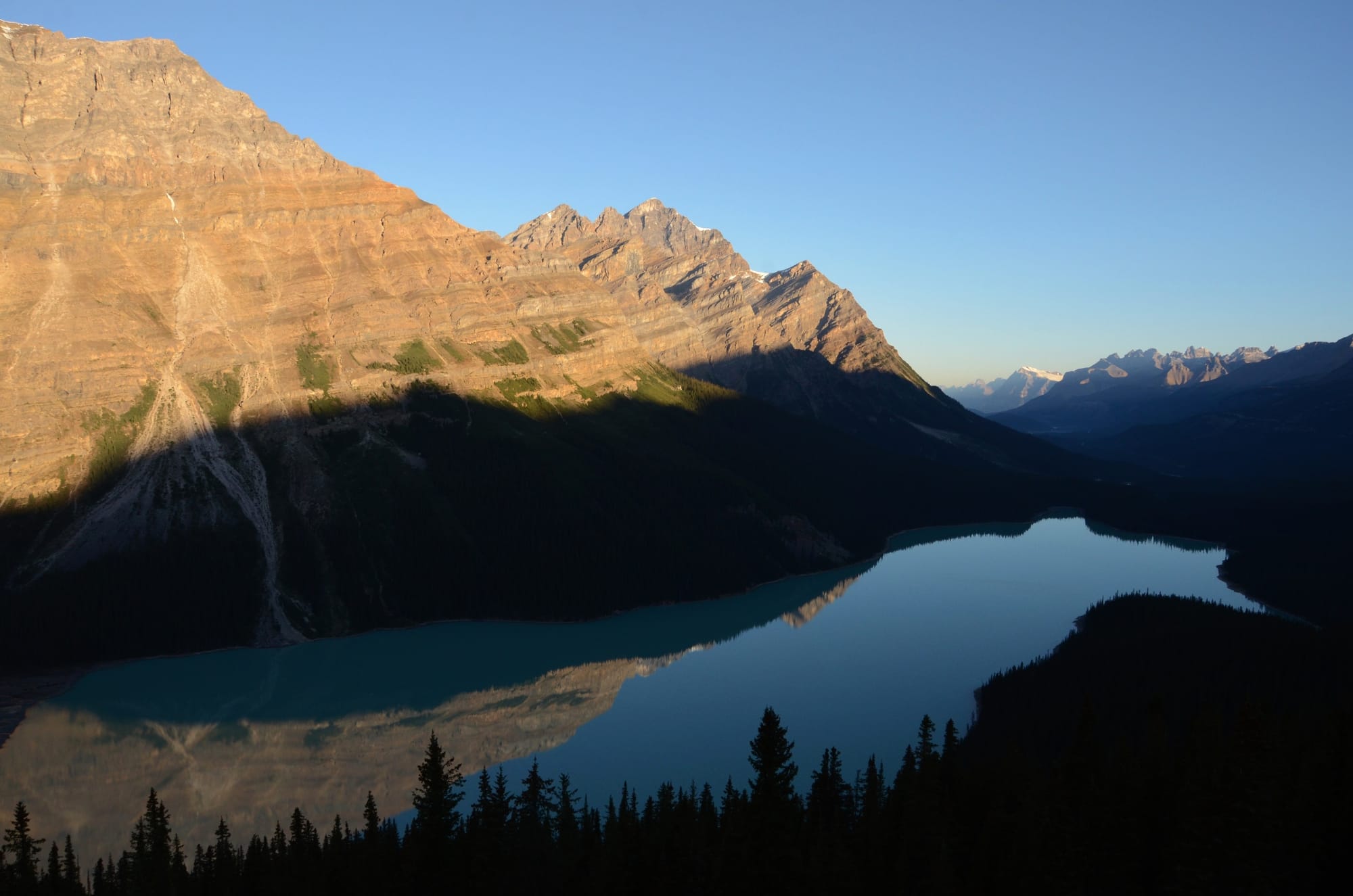 Peyto Lake - Sunrise - Banff National Park - Alberta