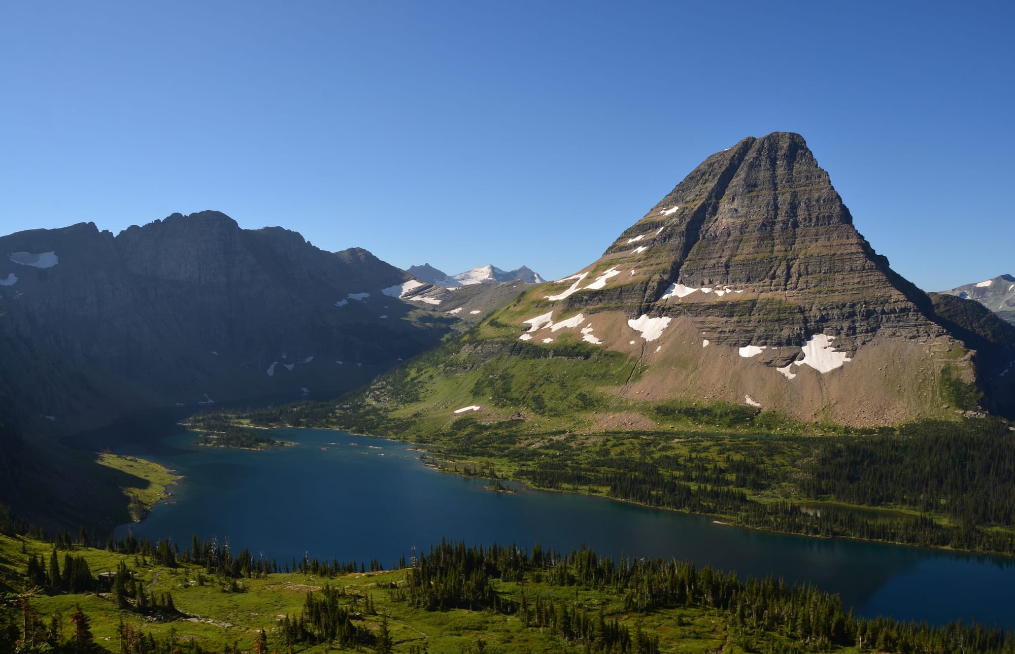 Hidden Lake - Bearhat Mountain - Glacier National Park - Montana