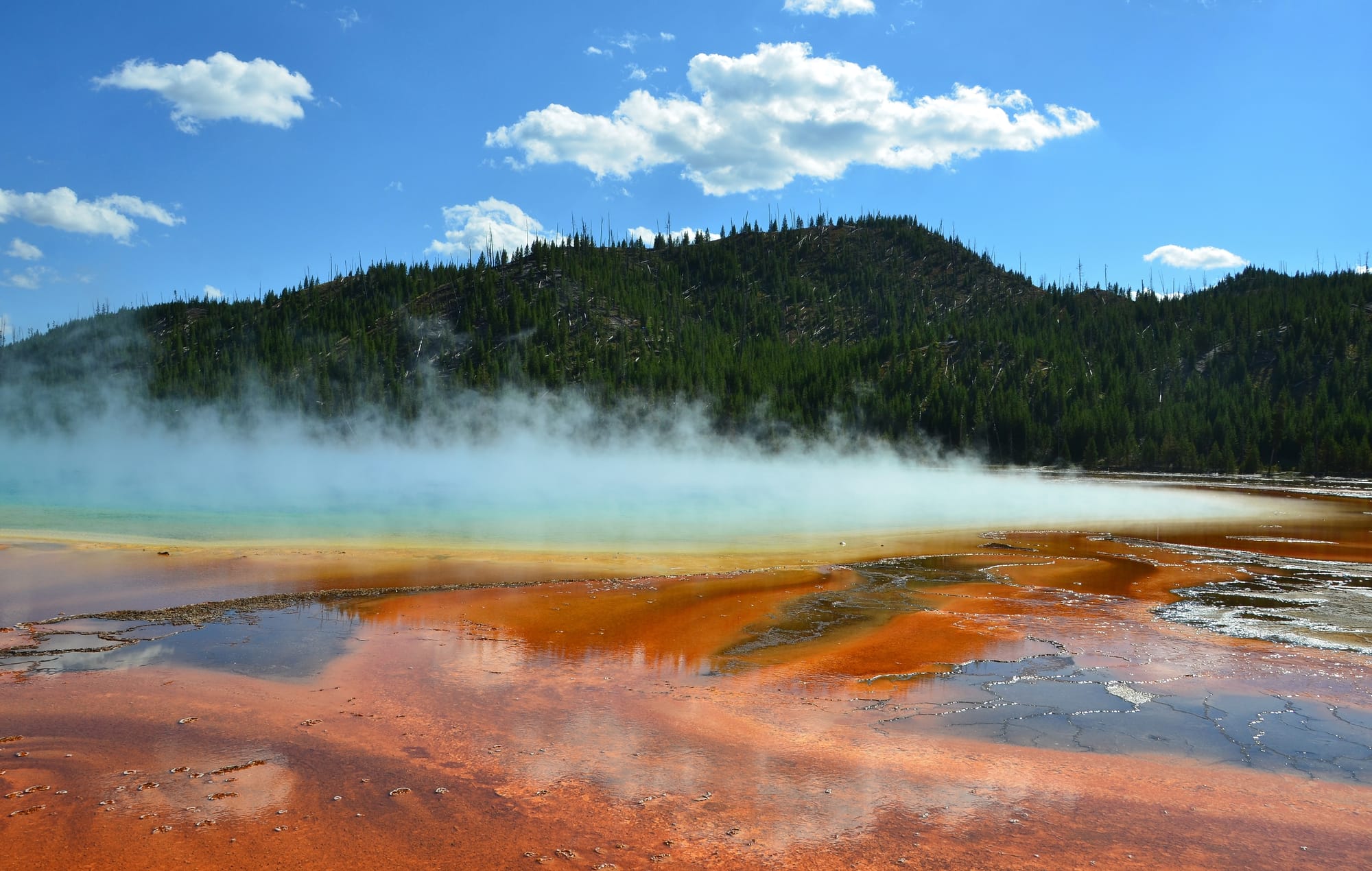 Grand Prismatic Spring - Yellowstone National Park - Wyoming