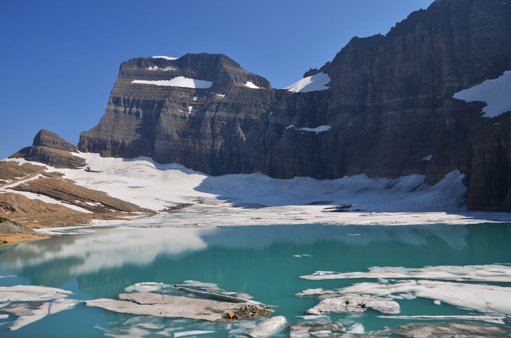 Upper Grinnell Lake - Glacier National Park - Montana