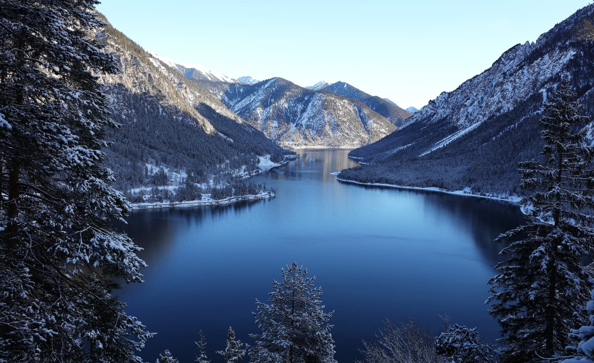 Plansee - Winter - Tirol - Österreich