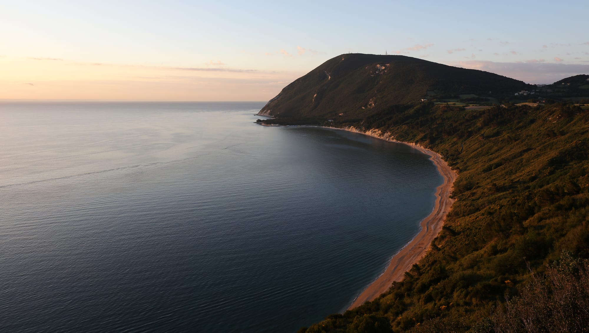 Mezzavalle Beach - Sunrise - Conero Regional Park - Marche - Italy