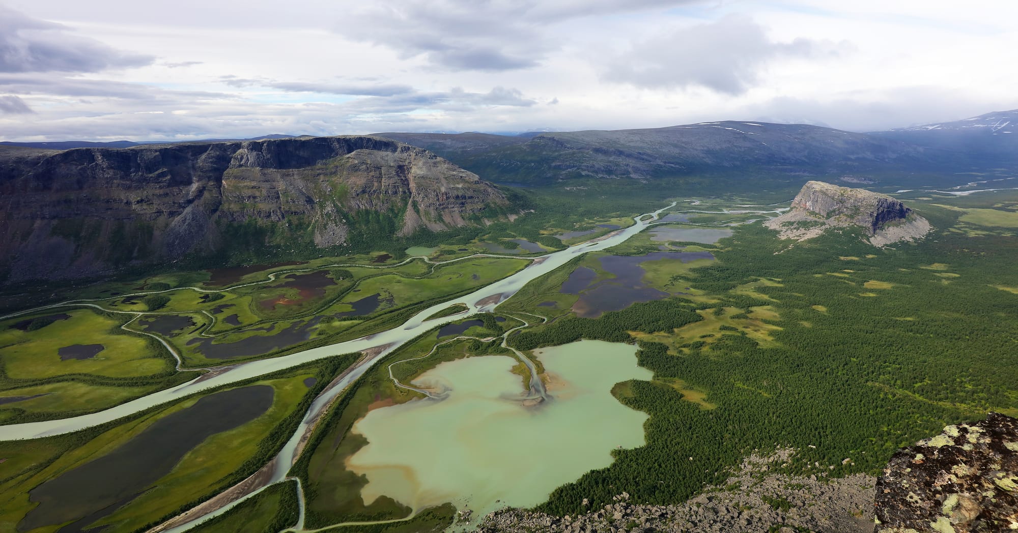 Sarek National Park - Rapa River - Rapa Valley - Skierffe - Sweden