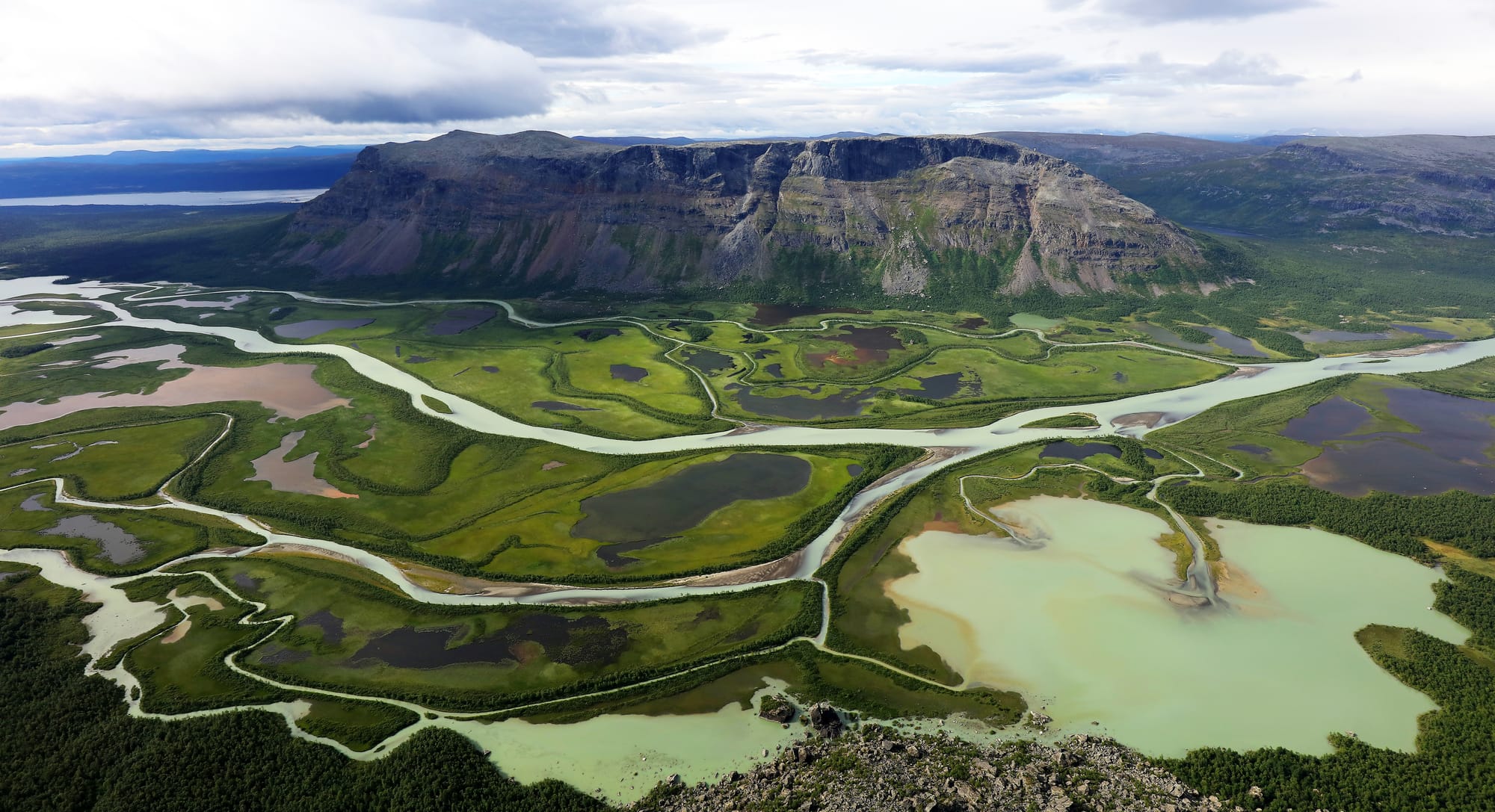 Rapa Valley - Sarek National Park - Rapa River - Skierffe - Sweden