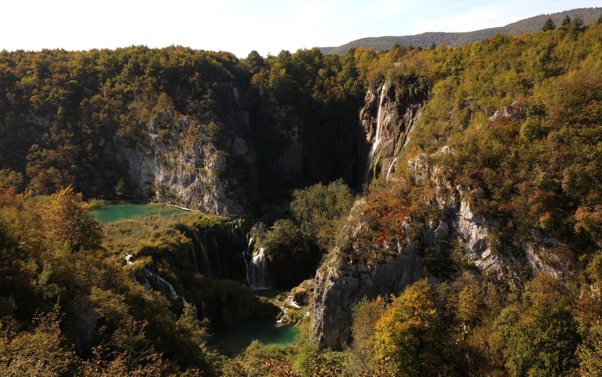 Veliki Slap - Plitvicer Seen - Großer Wasserfall - Kroatien