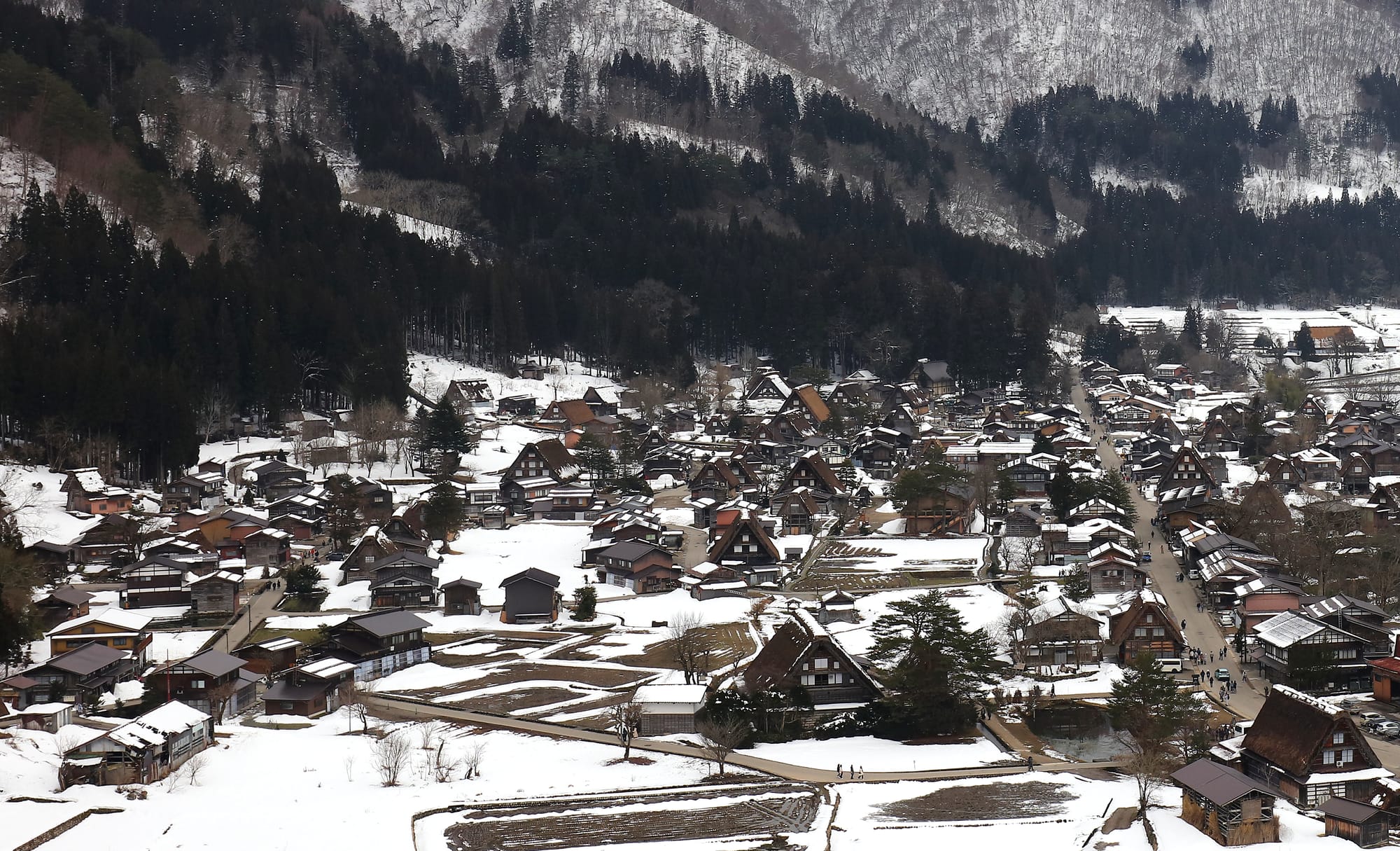 Shirakawa-gō - Shiroyama Tenshukaku Observation Deck