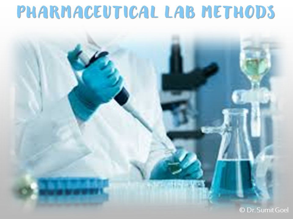 Pharmaceutical Lab Methods