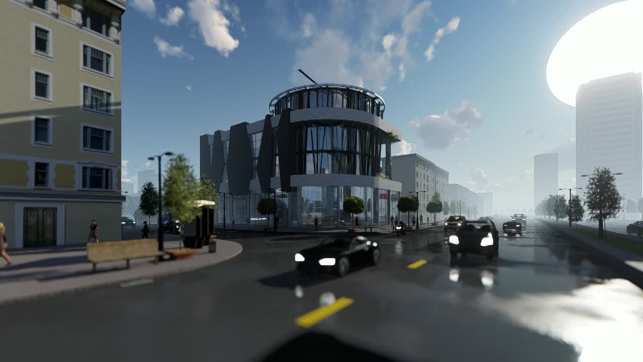 Video Animation - Office Building 977
