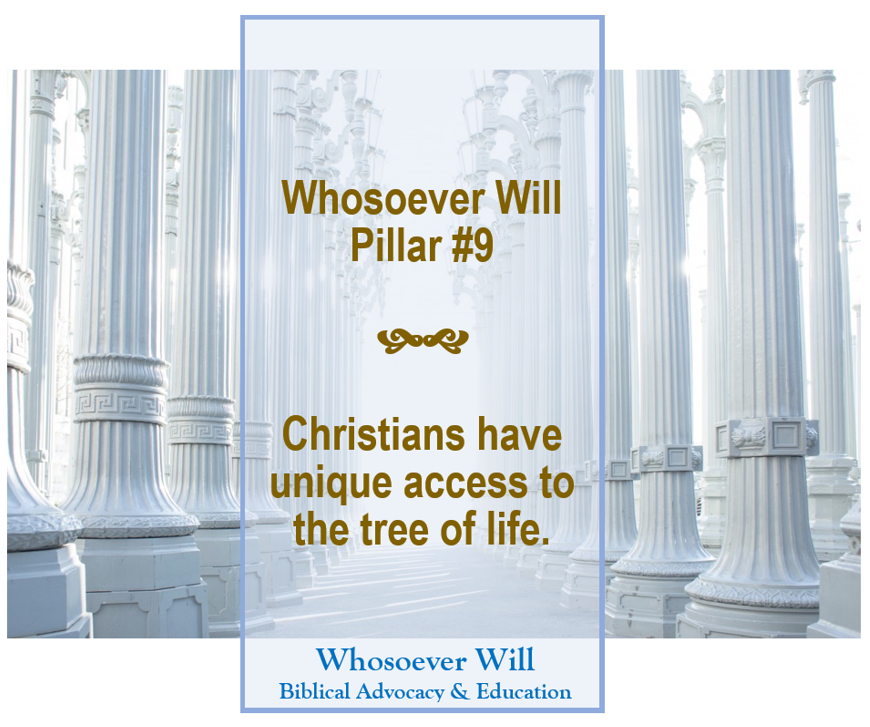 WsW Pillar #9 - Christians have unique access to the tree of life.