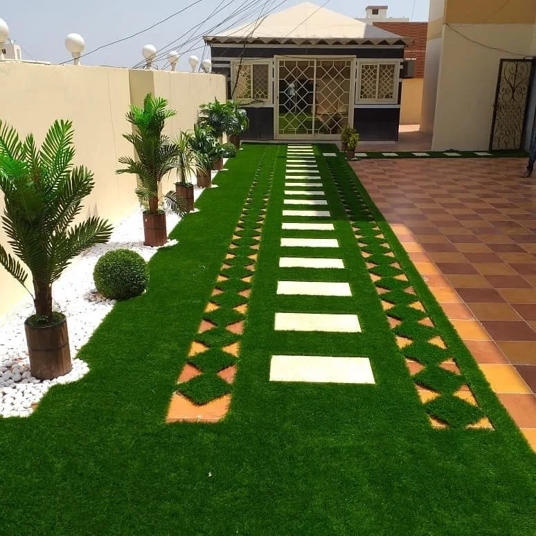 قسم الممرات والديكورات الحجريه