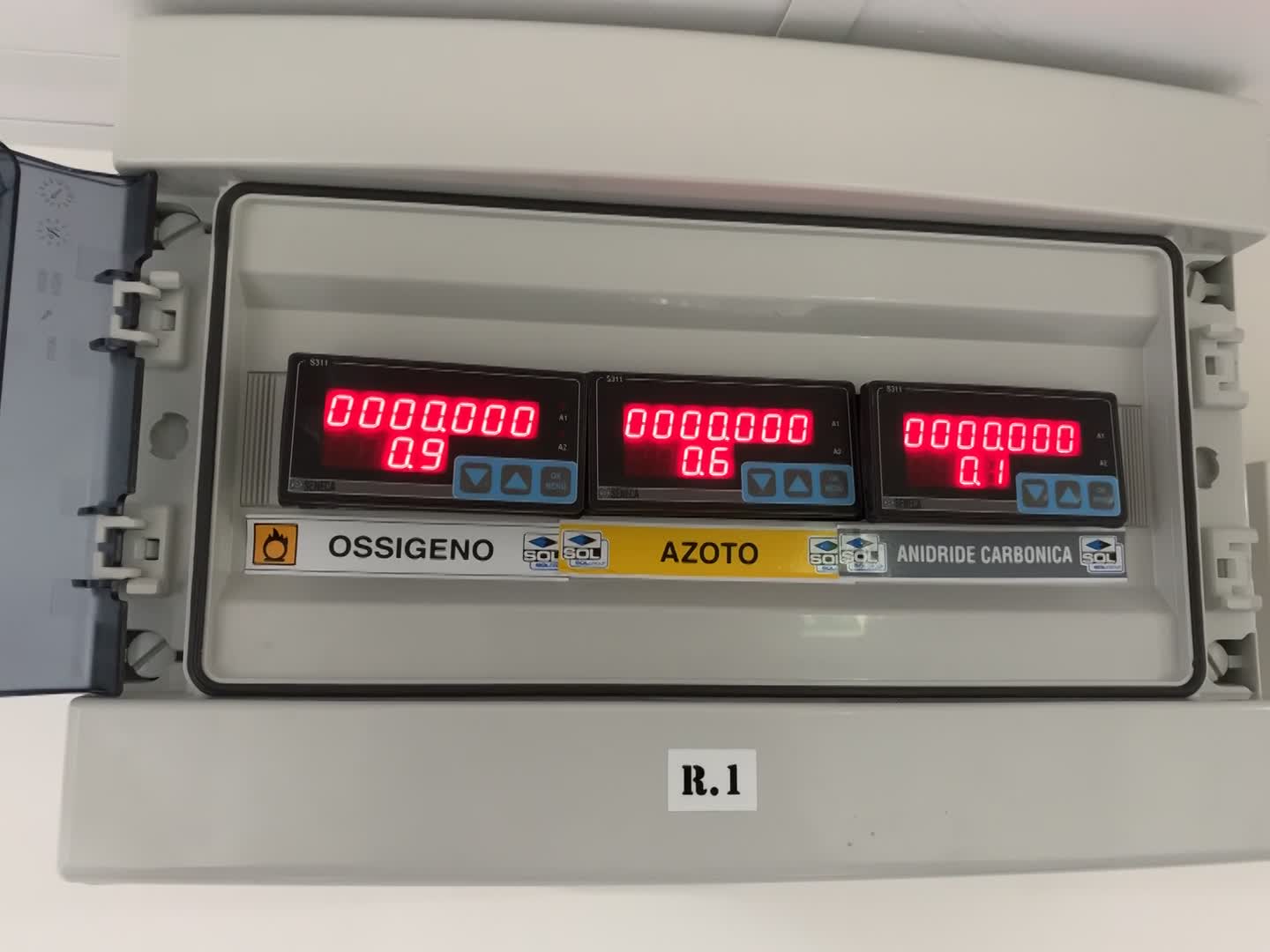 QUADRO DI CONTROLLO GAS