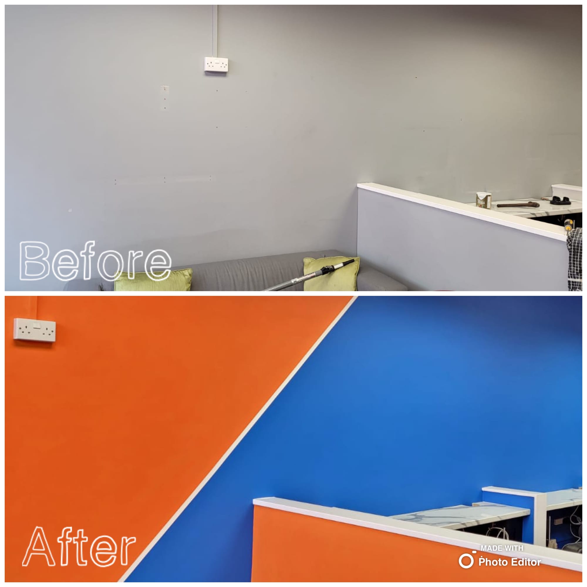 Corporate Client- Decorating