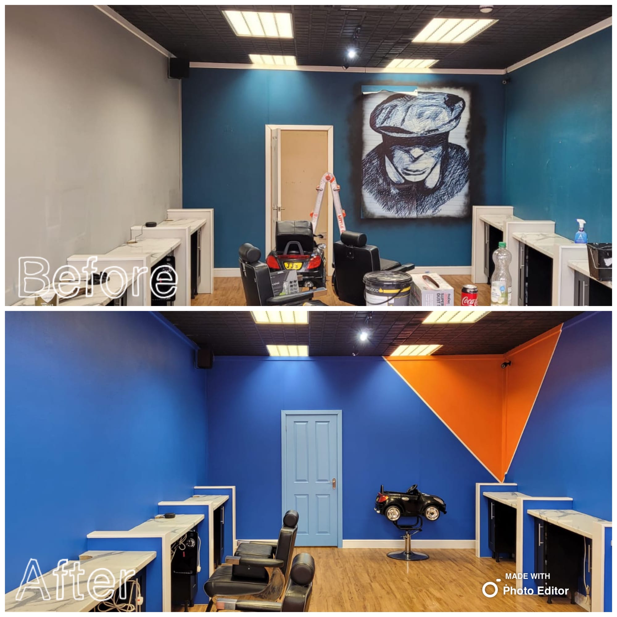 Corporate Client- Decorating