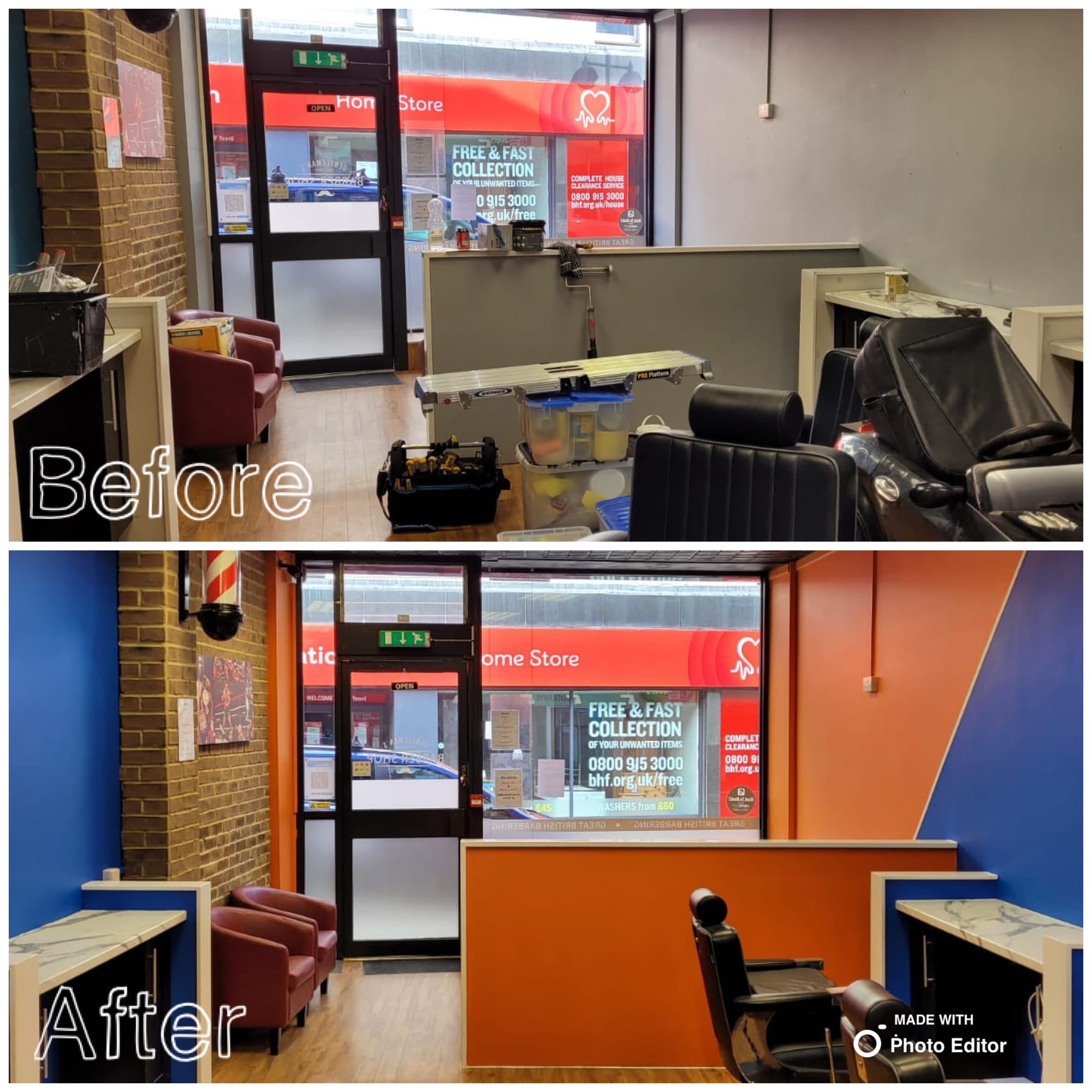 Corporate Client- Decorating