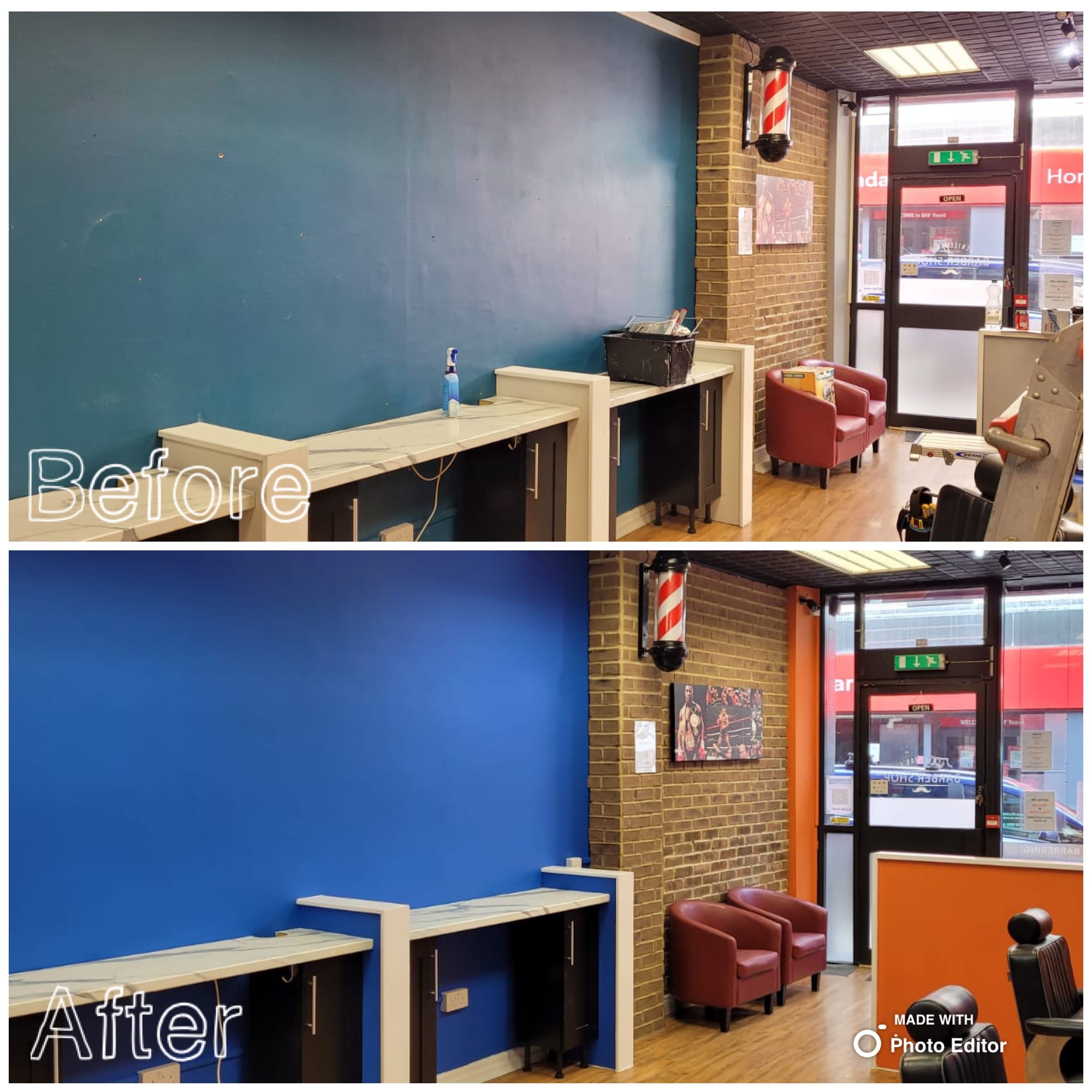 Corporate Client- Decorating