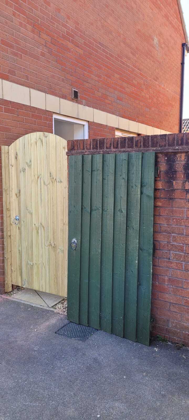 Installation of new fence