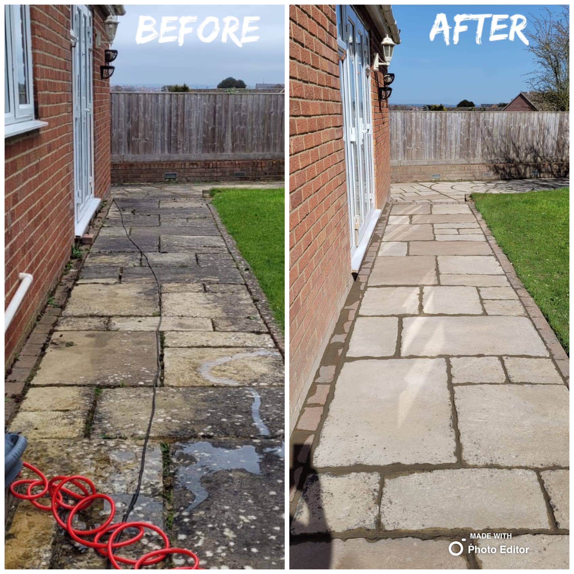 Power washing