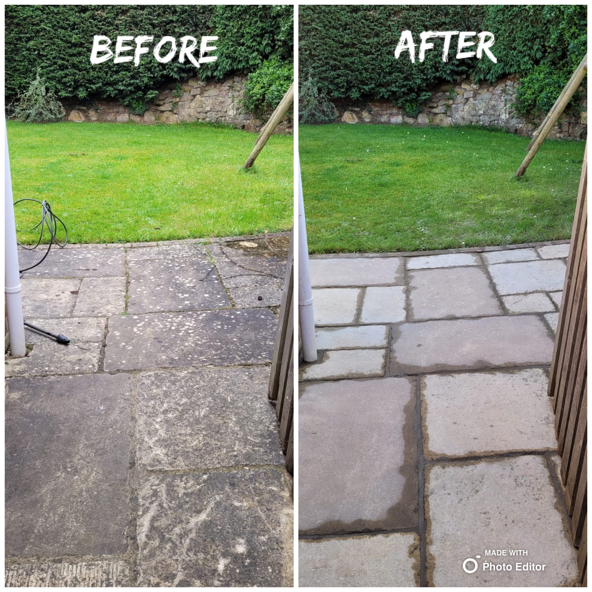 Power washing