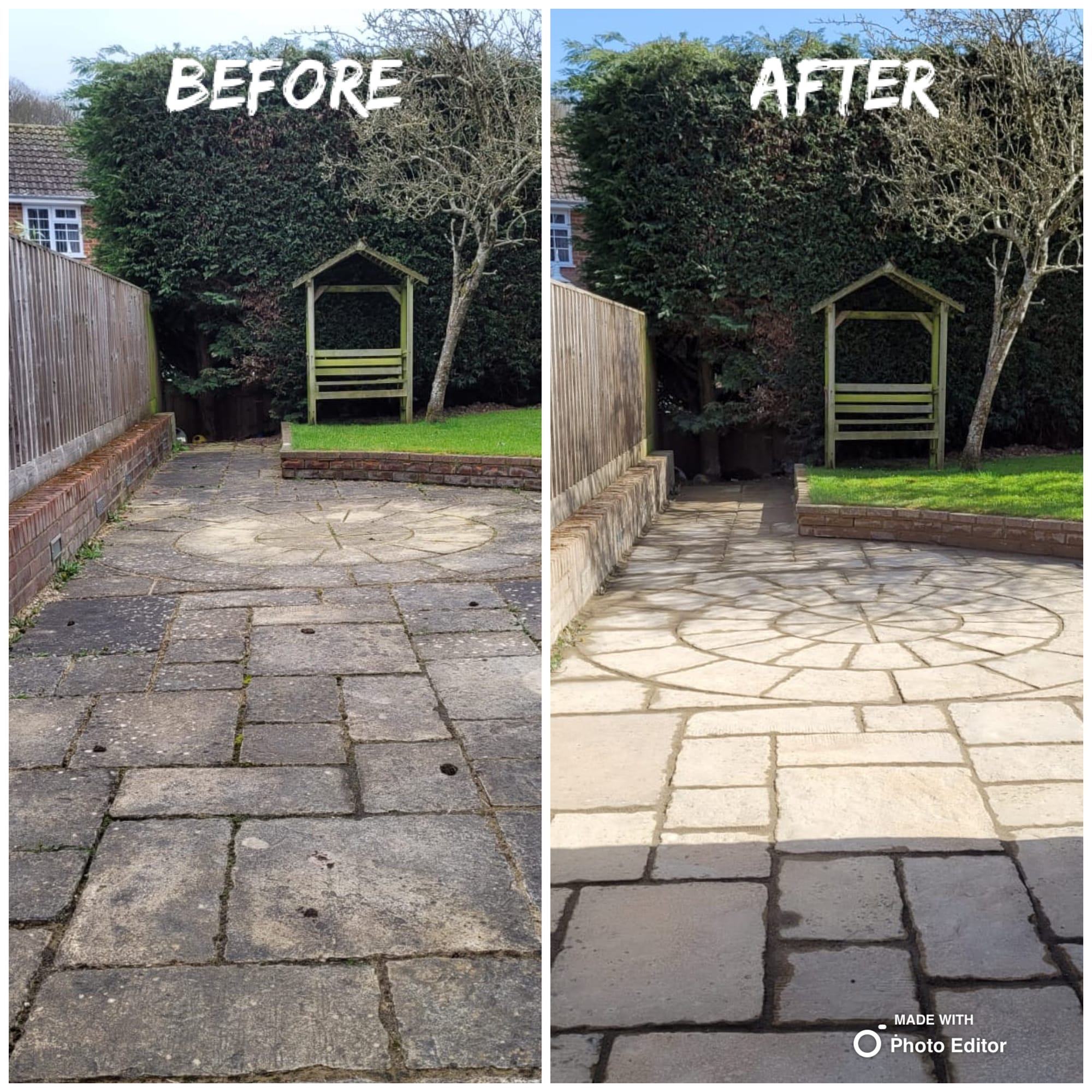 Power washing