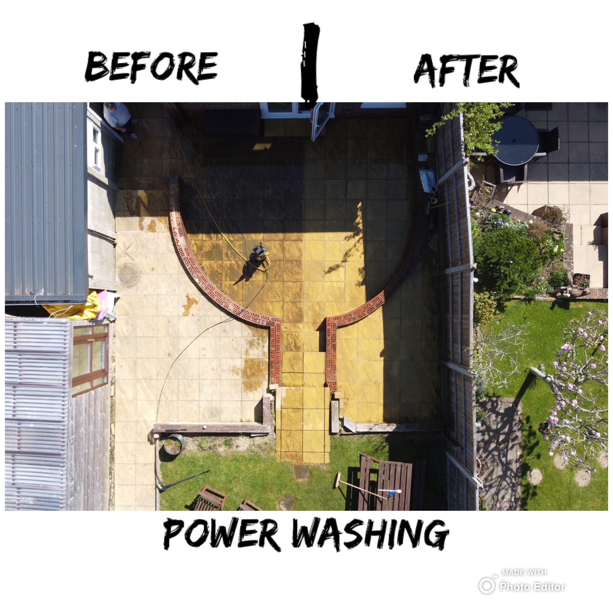 Power washing