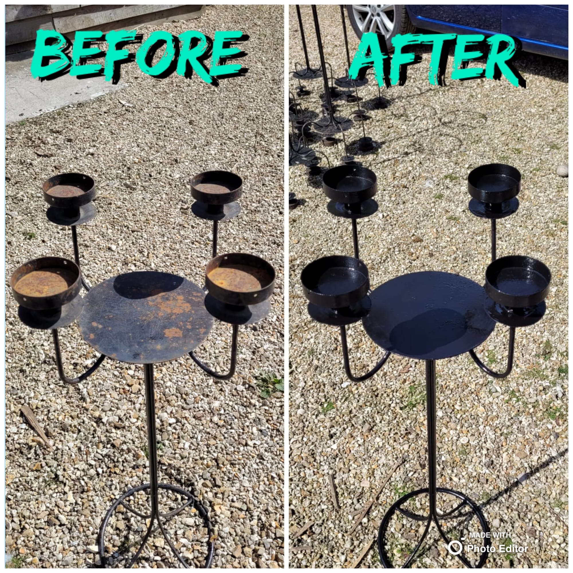 Candelabra restoration