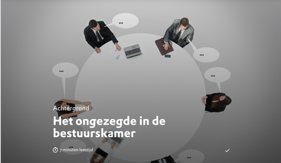 AEDES Ongezegde in de Boardroom