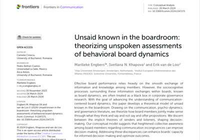 Nieuw artikel gepubliceerd!