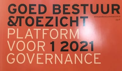 Artikel in Goed Bestuur & Toezicht