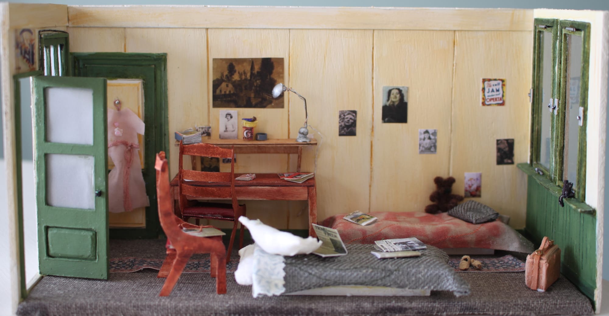 Winner of the Lorry Saunders Memorial Award - Anne Frank's Bedroom - by Sandra Kitchener