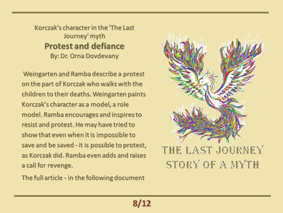 Postać Korczaka wyłaniająca się z mitu „Ostatnia podróż”: protest i przekora