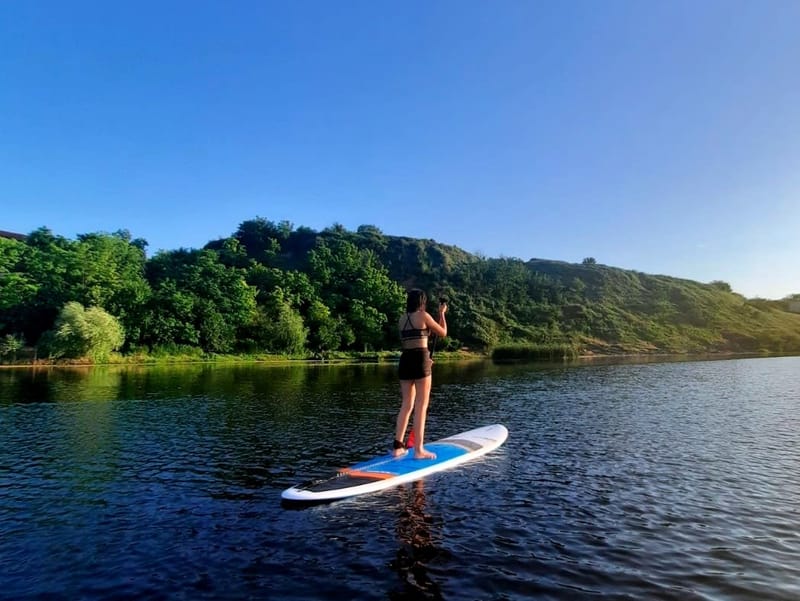 Stand up paddling -  Placile SUP - o altfel de aventură