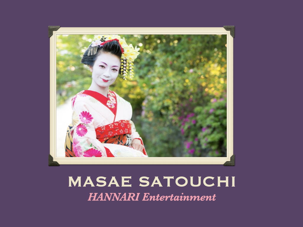 Classic geisha performance